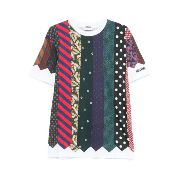 Moschino Classic T-Shirt With Round Neckline - NWT